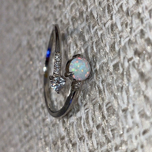 a new day Jewelry - Opal sterling ring
